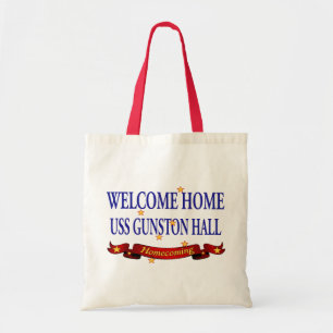 Bolsa Tote USS Gunston Hall Home bem-vindo