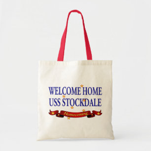 Bolsa Tote USS Home bem-vindo Stockdale
