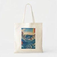 Utagawa Hiroshige - Naruto Whirlpool, Província de