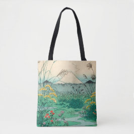 Bolsa Tote Utagawa Hiroshige - Planície de Otsuki na provínci