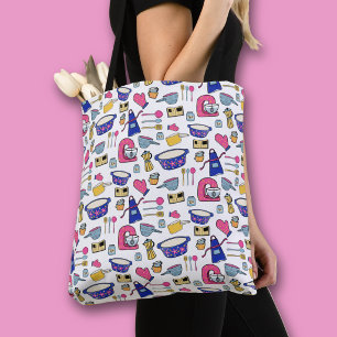 Bolsa Tote Utensílios de cozinha Chef Cozinheiro Padeiro padr