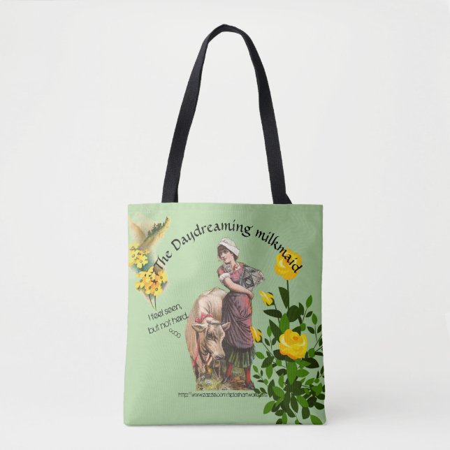 Bolsa Tote "Utterances de Vaca..." (Frente)
