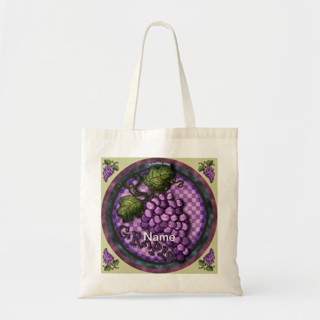 Bolsa Tote Uvas Chiques (Frente)