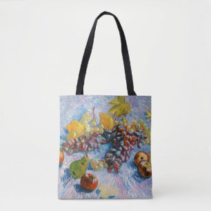 Bolsa Tote Uvas, limões, peras e maçãs, Van Gogh