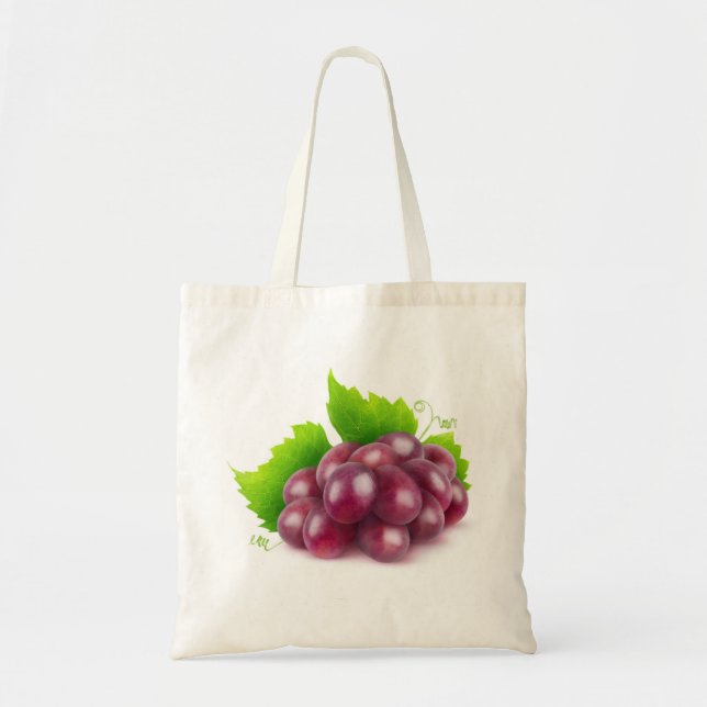 Bolsa Tote Uvas vermelhas (Frente)