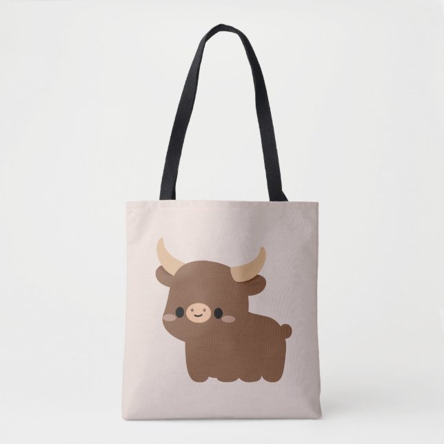Bolsa Tote Vaca Ankole-Watusi (Frente)
