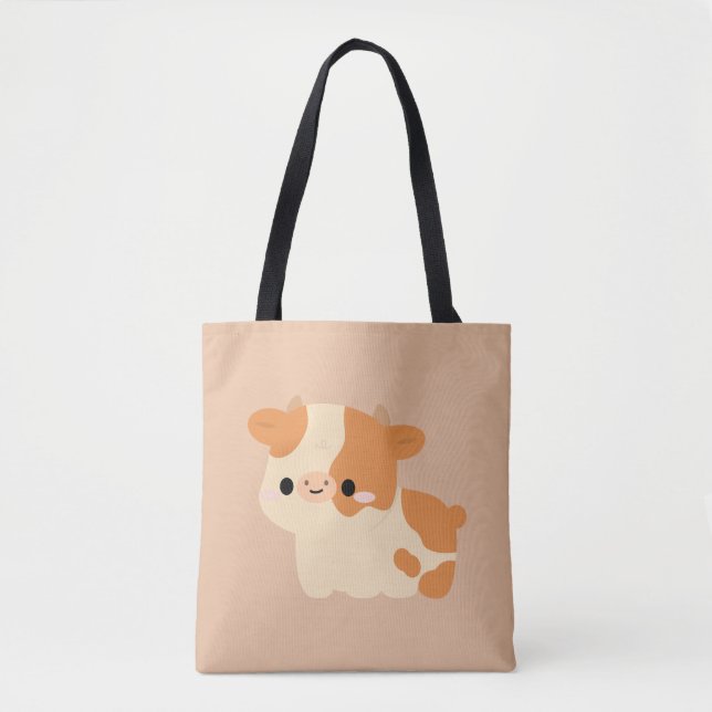 Bolsa Tote Vaca Ayrshire (Frente)