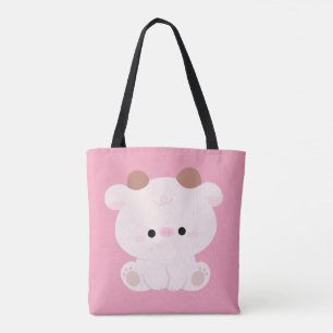 Bolsa Tote Vaca branca