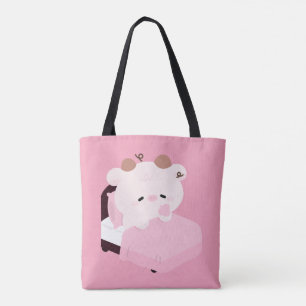 Bolsa Tote Vaca Cansada Fofa