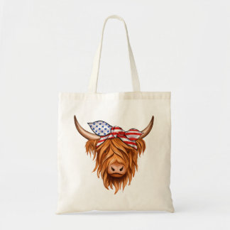 Bolsa Tote Vaca das Terras Altas
