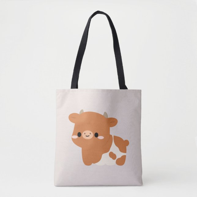 Bolsa Tote Vaca Hereford (Frente)