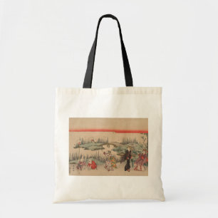 Bolsa Tote Vaga-lume de travamento (woodcut da cor)