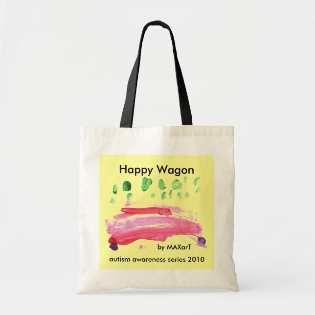 Bolsa Tote Vagão feliz por MAXarT (Frente)