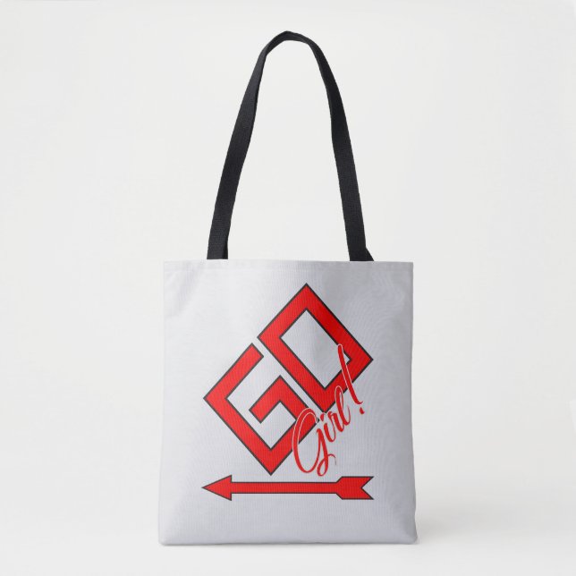 Bolsa Tote Vai, Garota! (Frente)