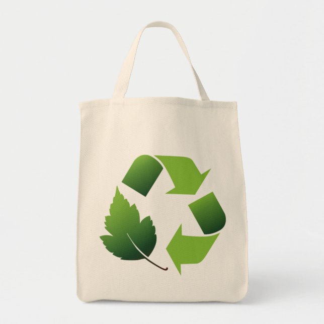 Bolsa Tote Vai o ambiente verde (Frente)
