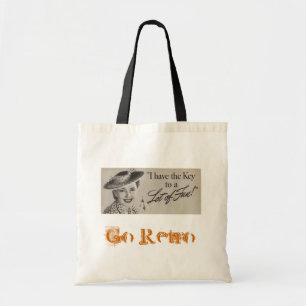 Bolsa Tote Vai o saco retro