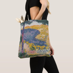 Bolsa Tote Vale com máscara do abeto na montanha