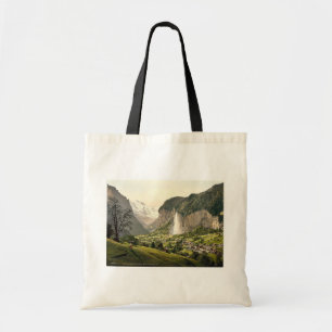 Bolsa Tote Vale de Lauterbrunnen com Staubbach, Bernese Oberl