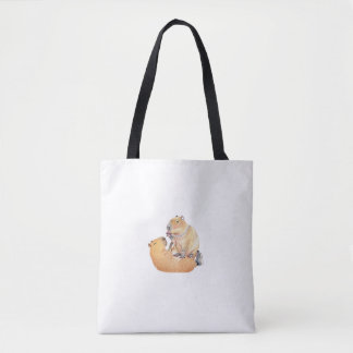 Bolsa Tote Valentine's Day special capibara edition