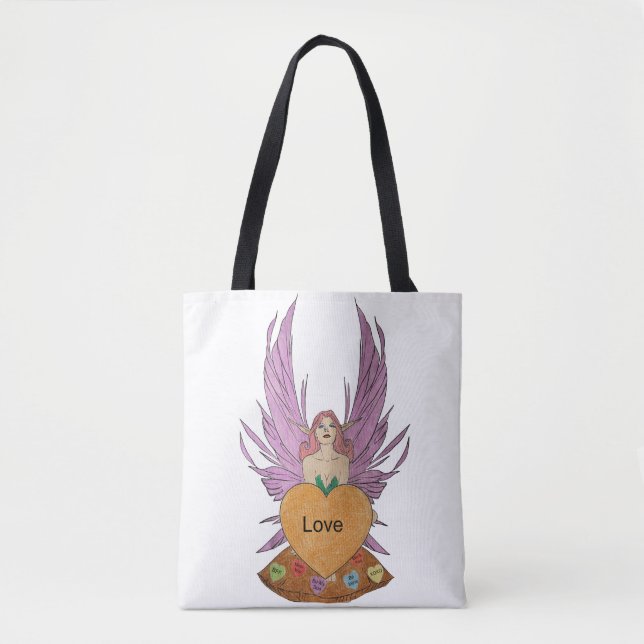Bolsa Tote Valentines Faerie (Frente)