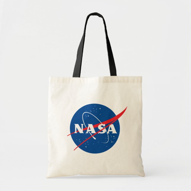 Bolsa Tote Valor do Trim Preto Eclipse da NASA Icônica (Frente)