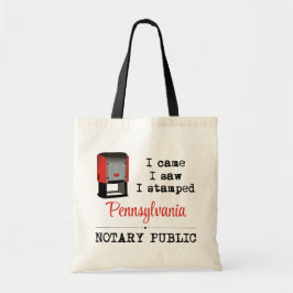 Bolsa Tote Vame Saw Esmagou Notary Public Pennsylvania
