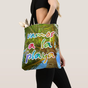 Bolsa Tote vamos à praia