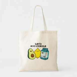 Bolsa Tote Vamos Avo-Curdle Funny Comida Pun Tote Bag