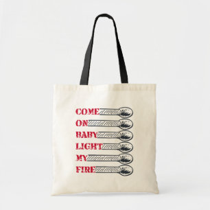 Bolsa Tote Vamos bebê acender meu fogo