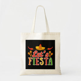 Bolsa Tote Vamos Festejar o Cinco de Mayo