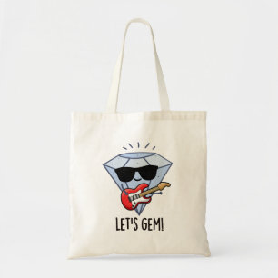 Bolsa Tote Vamos Gem Funny Jewel Pun