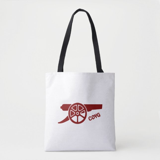 Bolsa Tote Vamos Gunners COYG (Frente)