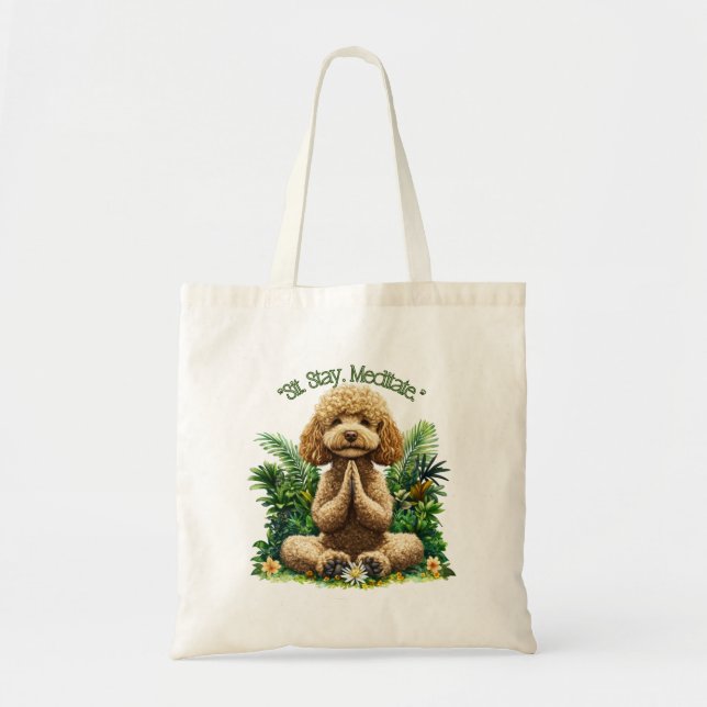 Bolsa Tote vamos Meditar (Frente)