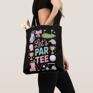 Bolsa Tote Vamos Par Tee Coquette de Companhia de Golfe Prese