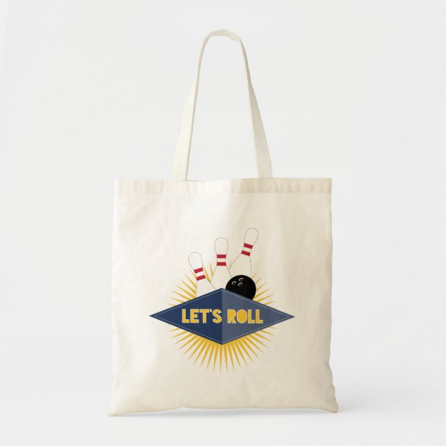 Bolsa Tote Vamos Rolar (Frente)
