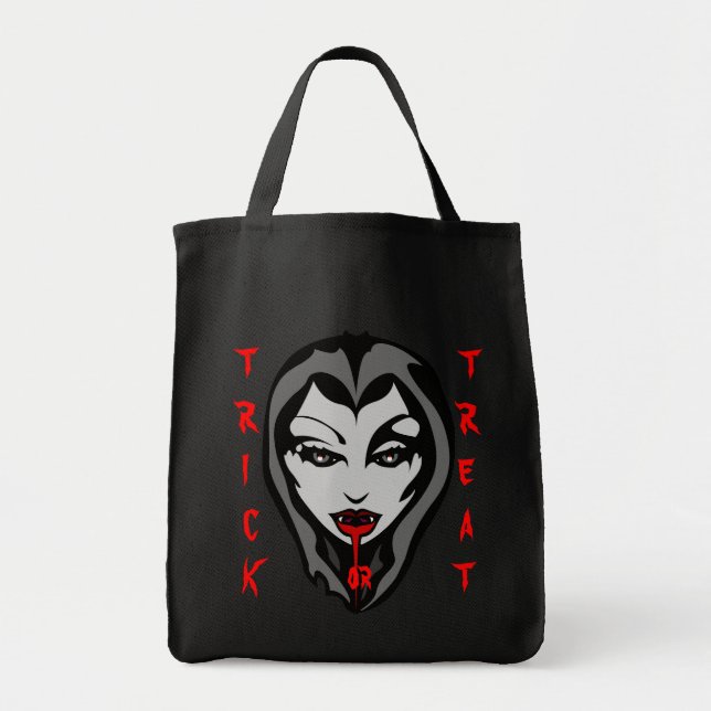Bolsa Tote Vampire Tote Bag Halloween (Frente)