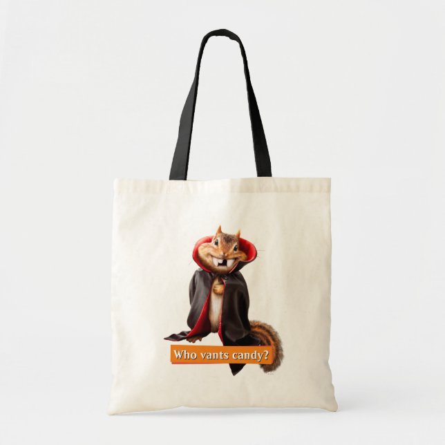 Bolsa Tote Vampiro do Chipmunk (Frente)