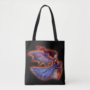 Bolsa Tote Vampiro Gótico, Vampiro, Arte Fada