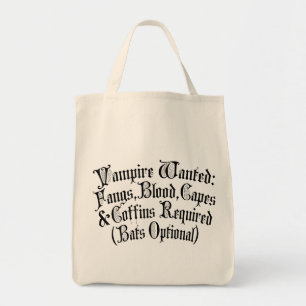 Bolsa Tote Vampiro Procurado