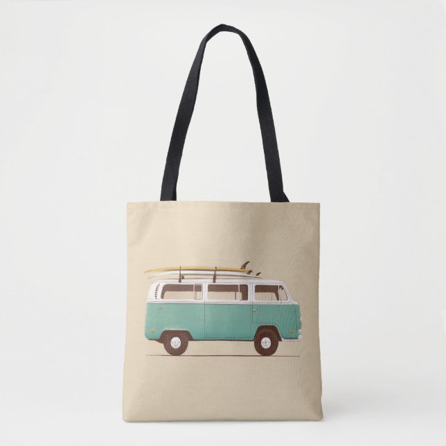 Bolsa Tote Van azul | Florent Bodart (Frente)