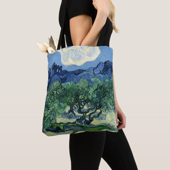 Bolsa Tote Van Gogh A Paisagem Das Oliveiras (Close Up)