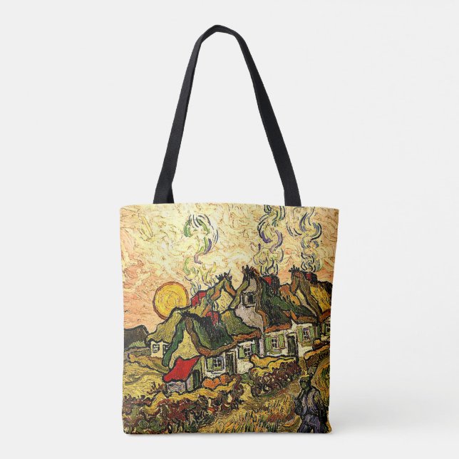 Bolsa Tote Van Gogh - Algodão Atingido à Luz do Sol (Verso)
