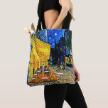 Bolsa Tote Van Gogh - Cafe Terrace, famosa pintura<br><div class="desc">Pintura de Vincent van Gogh,  Cafe Terrace</div>