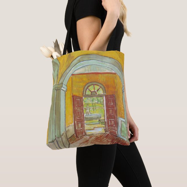 Bolsa Tote Van Gogh Entrance Hall do Hospital Paul Santo (Close Up)