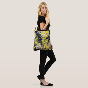 Bolsa Tote Van Gogh – Galhos de Acácia Floridos Personalizado