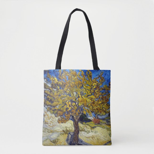 Bolsa Tote Van Gogh Mulberry Tree Masterpart Art (Frente)