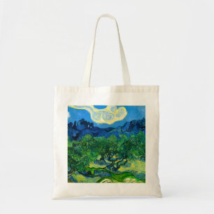 Bolsa Tote Van Gogh Olive Trees em Paisagem Montanhosa