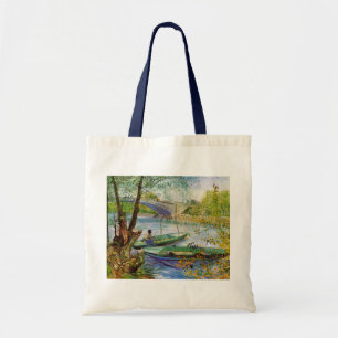 Bolsa Tote Van Gogh Pesca na Primavera, Pont de Clichy