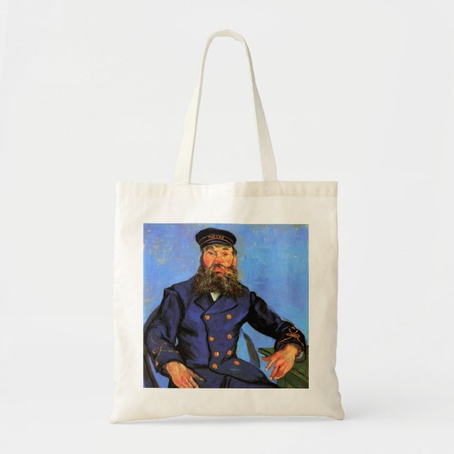 Bolsa Tote Van Gogh, Retrato do carteiro Joseph Roulin (Frente)