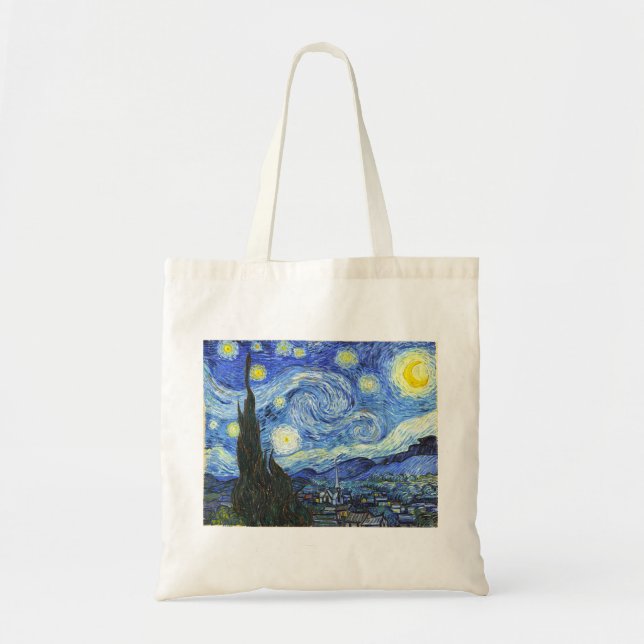 Bolsa Tote VAN GOGH Starry Night (Frente)